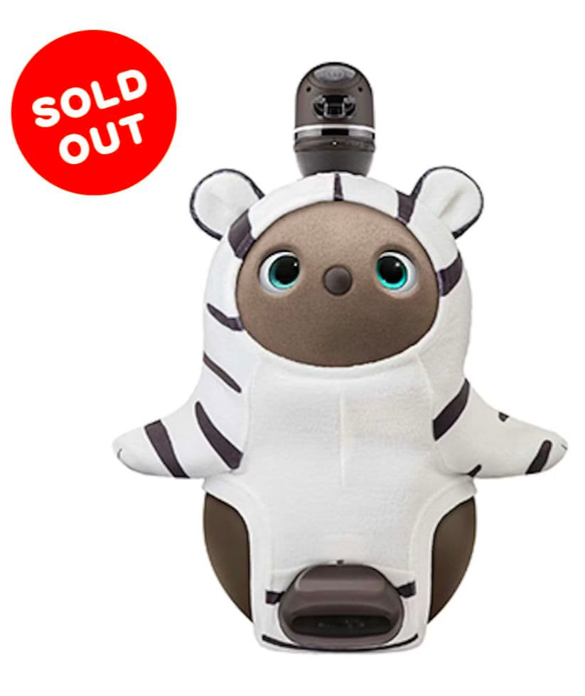 《新品》LOVOT べースウェア　ホワイトタイガー ベロアカットソー ラボット