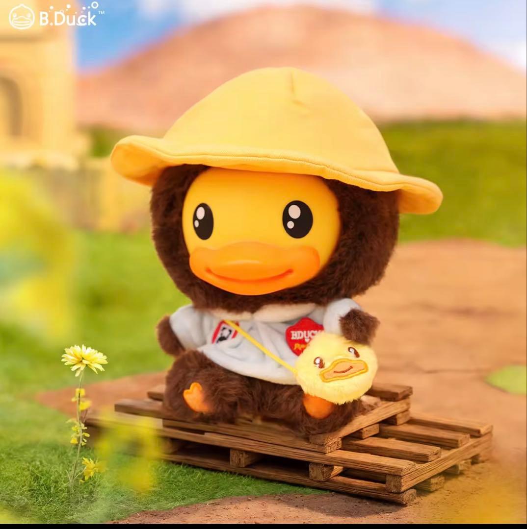 激レア　B.Duck & Monchhichi コラボぬいぐるみ　海外限定