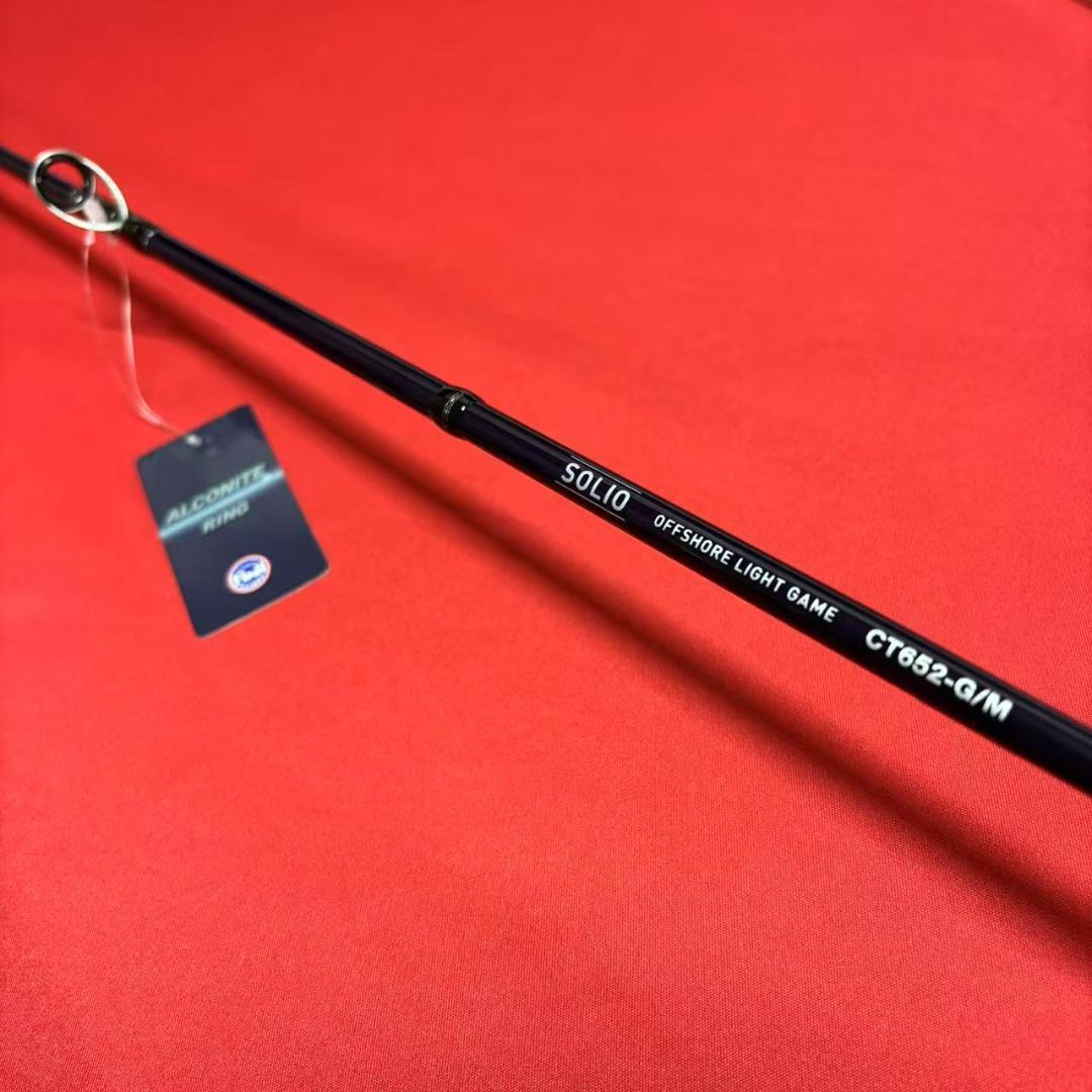 ライトジギングロッド　タイラバ　フルソリッド　CT652 M　80〜200g