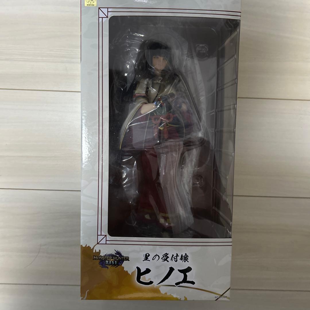 【未開封】モンスターハンターライズ　里の受付嬢ヒノエ　フィギュア