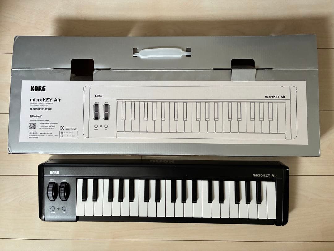 KORG microKEY2-37 AIR MIDIキーボード ワイヤレス