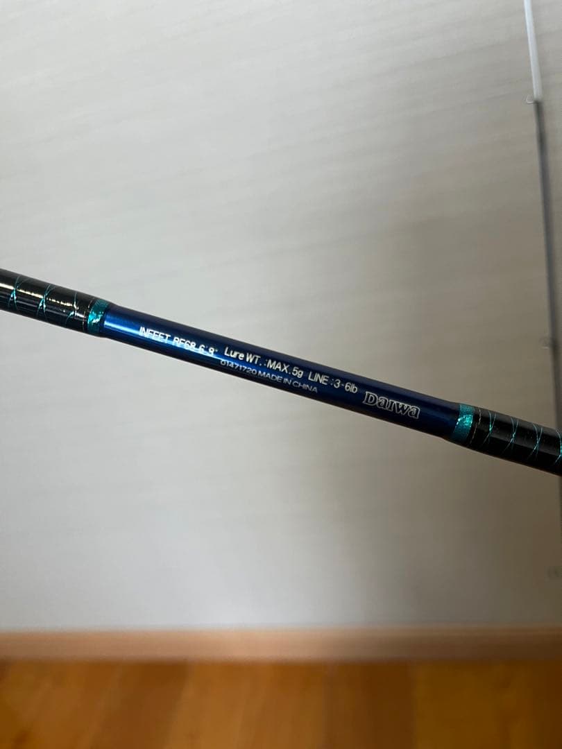中古 daiwa ロッド 月下美人 infeet rf68 ダイワ