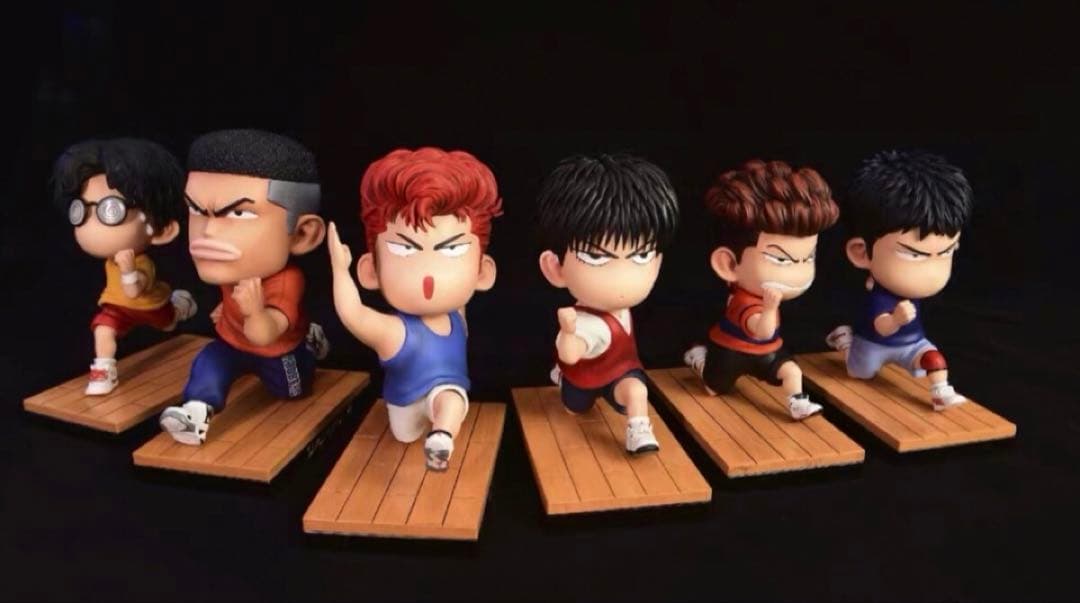 SLAM DUNKスラムダンク フィギュア ガレージキット7体