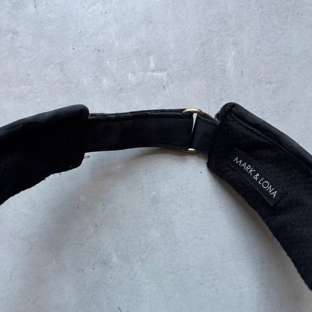 MARK&LONA マークアンドロナ サンバイザー スカル迷彩総柄 ロゴ ゴルフ