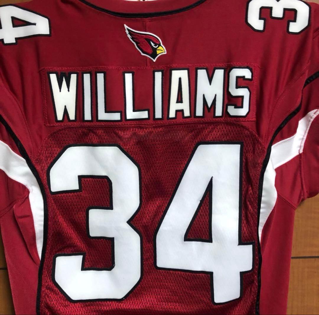 NFLアリゾナカージナルス #34 選手実使用ジャージ