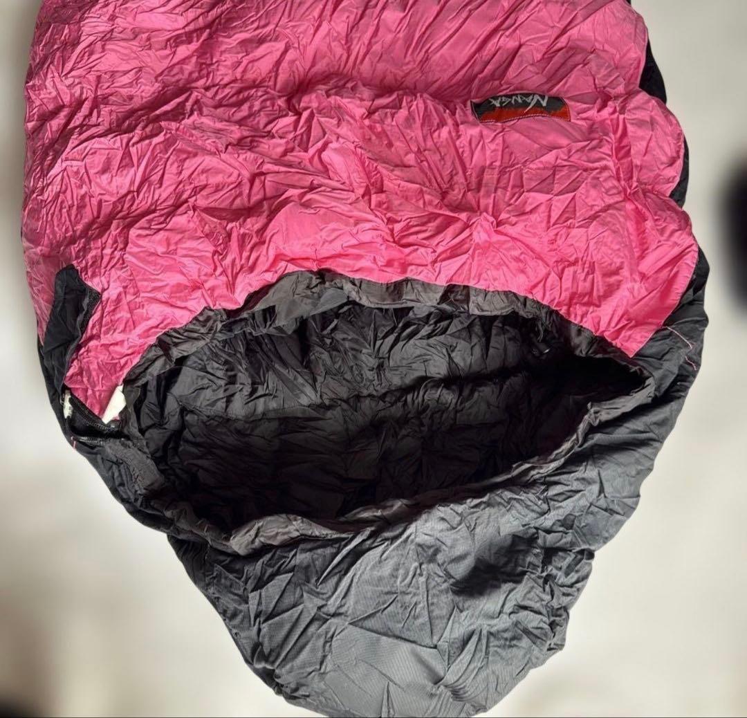 厳冬期最高峰モデル　特注品 左ファスナー ナンガ オーロラライト900SPDX