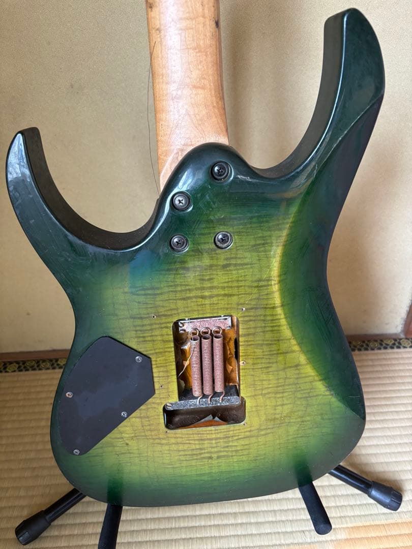 アイバニーズ RG370AHMZ SWK エレキギター【現状品】