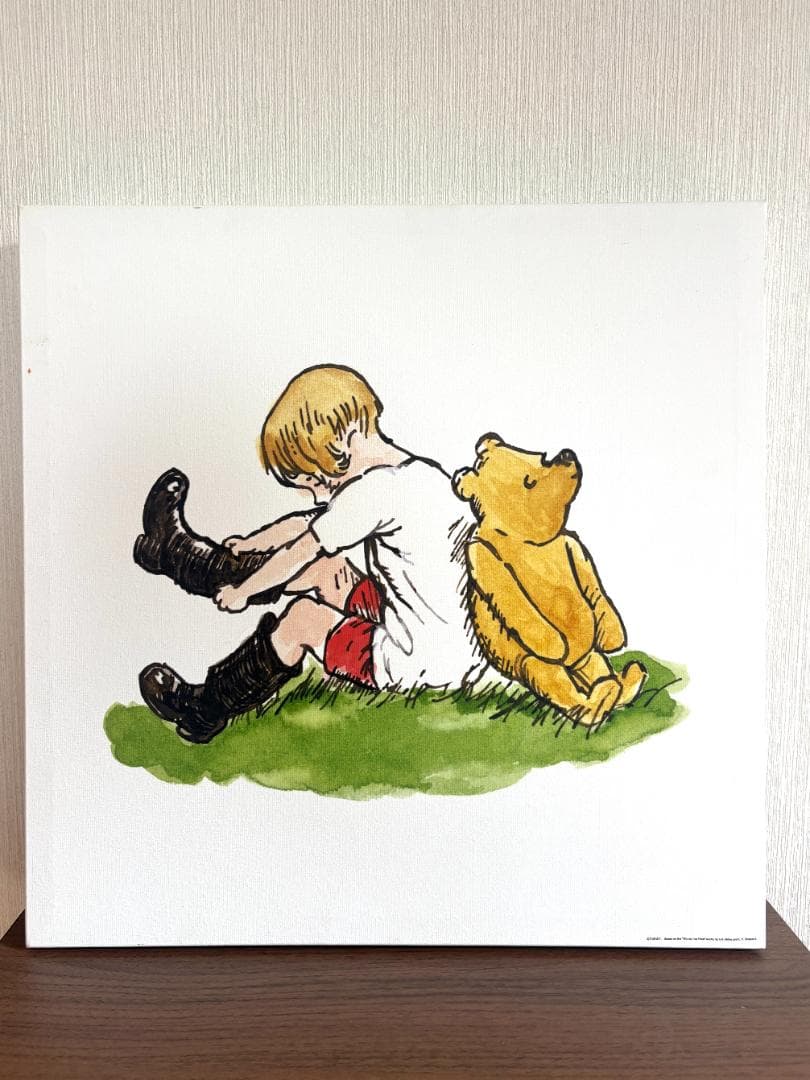 【限定商品】くまのプーさん展・限定販売キャンパスアート・クラシックプー