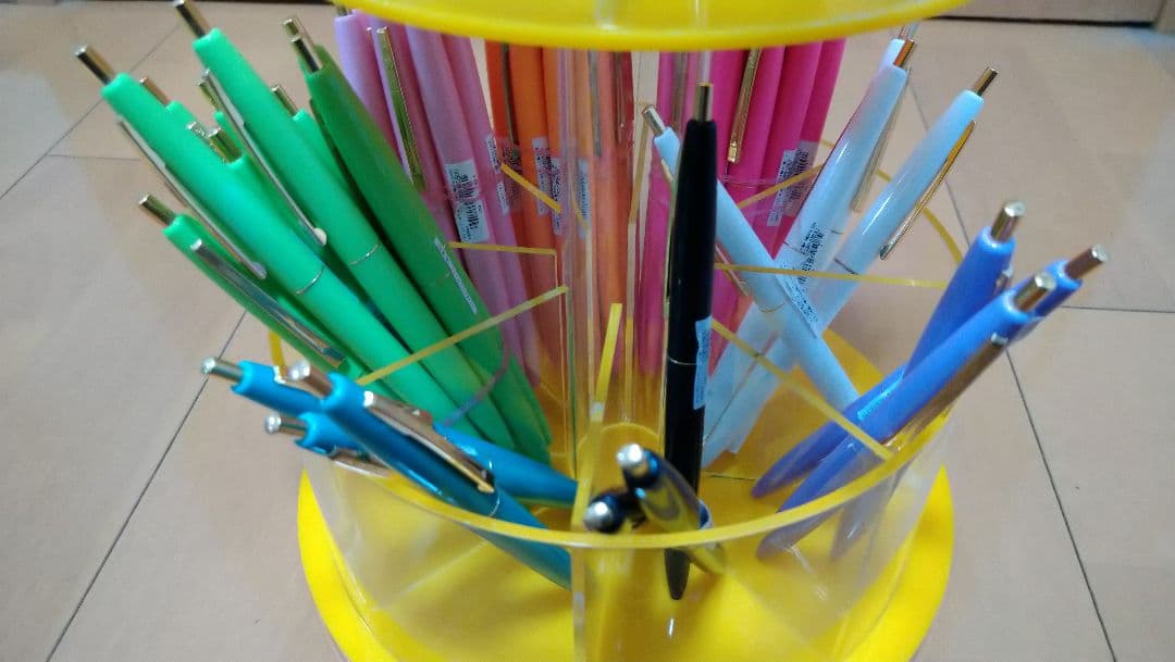 【非売品】bic ボールペン 回転什器　ペンスタンド