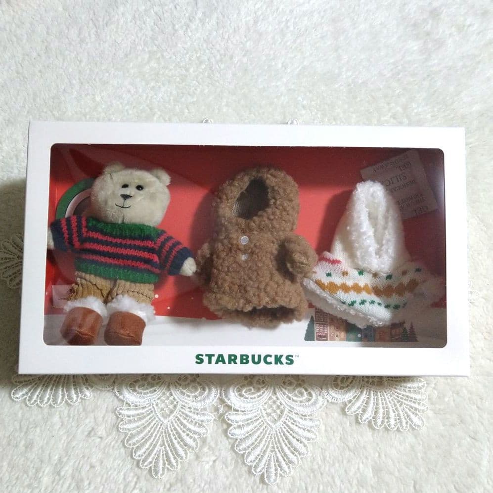 スタバ★ホリデーベアリスタMiniセット＆ミニカップギフト＆リユーザブルカップ