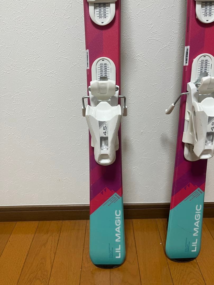 【2025年12月購入】エラン ジュニアスキー板 120cm LIL MAGIC