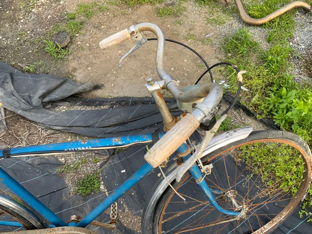 NATIONAL ナショナル　自転車　昭和　レトロ　当時物　ビンテージ　飾り