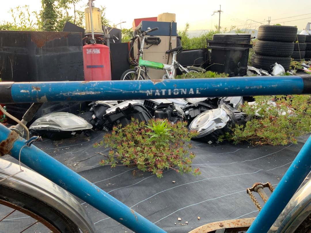 NATIONAL ナショナル　自転車　昭和　レトロ　当時物　ビンテージ　飾り