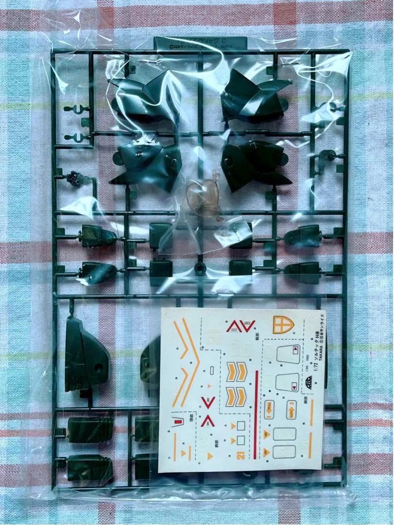 状態良好 当時モノ タカラ 1/72 ソルティック 大河原邦男 ボックスアート