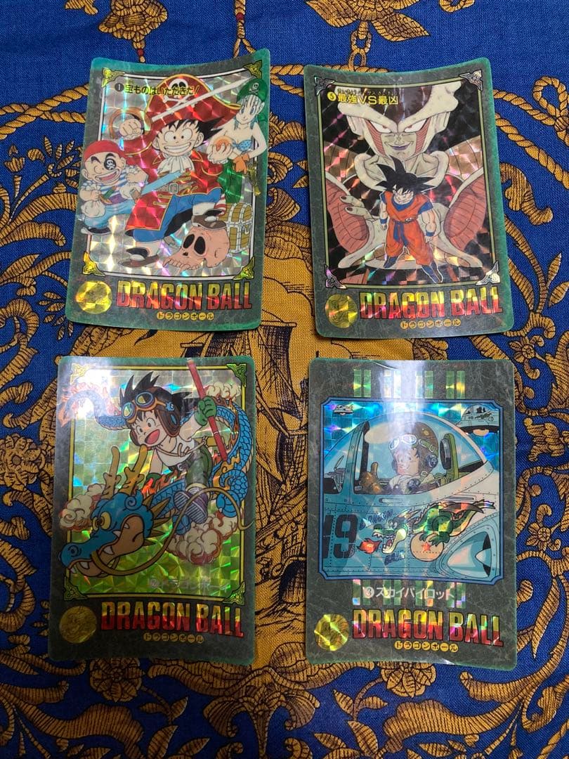 ドラゴンボール　カードダス　ビジュアルアドベンチャー　キラ７枚セット