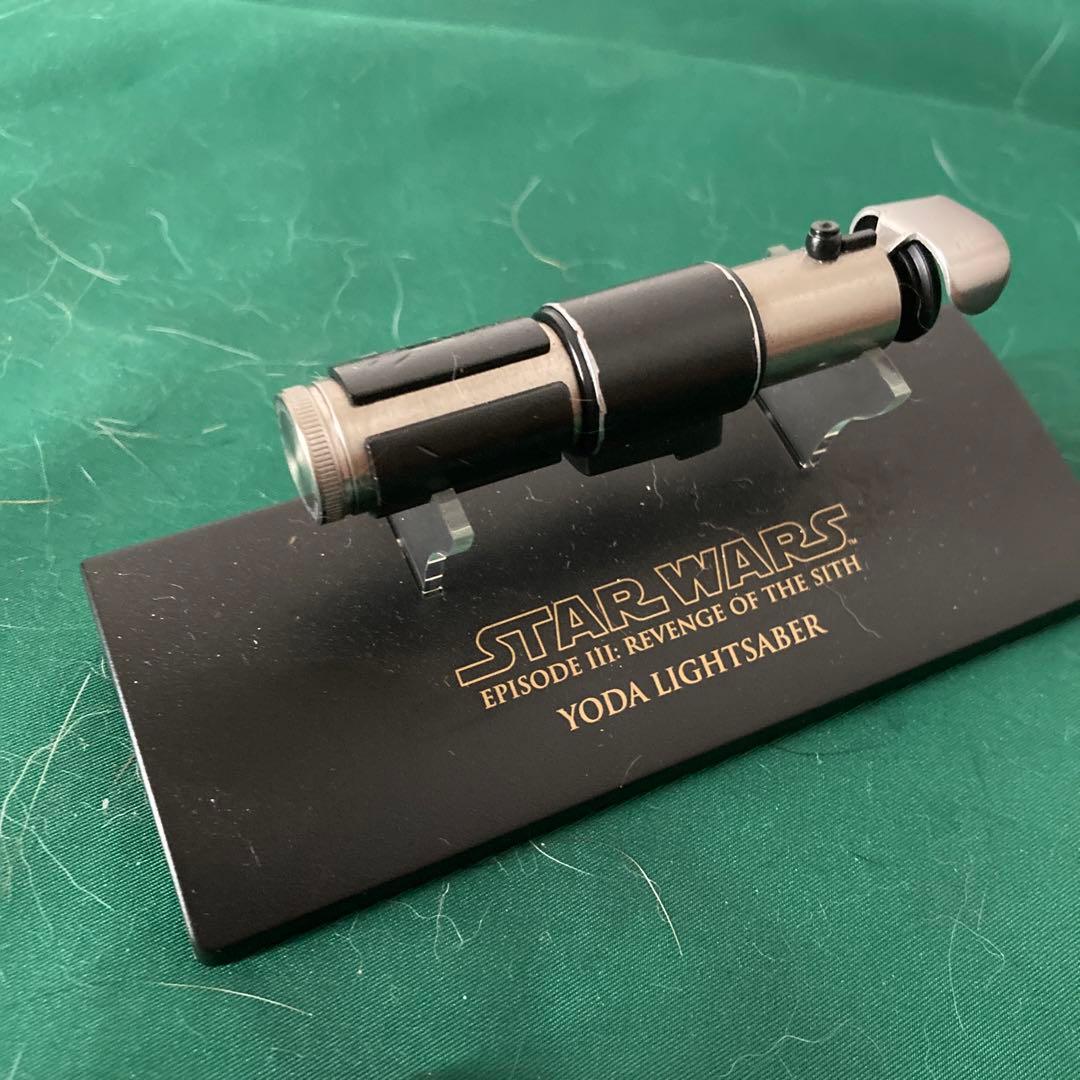 スターウォーズマスターヨーダライトセイバーミニチュアマスターレプリカ製