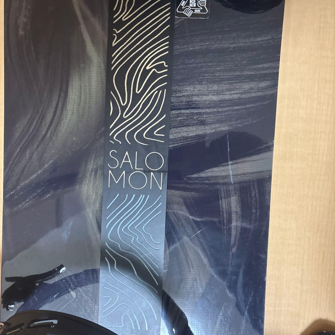 SALOMON スノーボード 黒/グレー