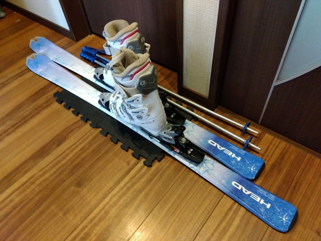 良好【ハイエンド】HEAD 学生・レディース用/スキーセット/メンテ・WAX済✔