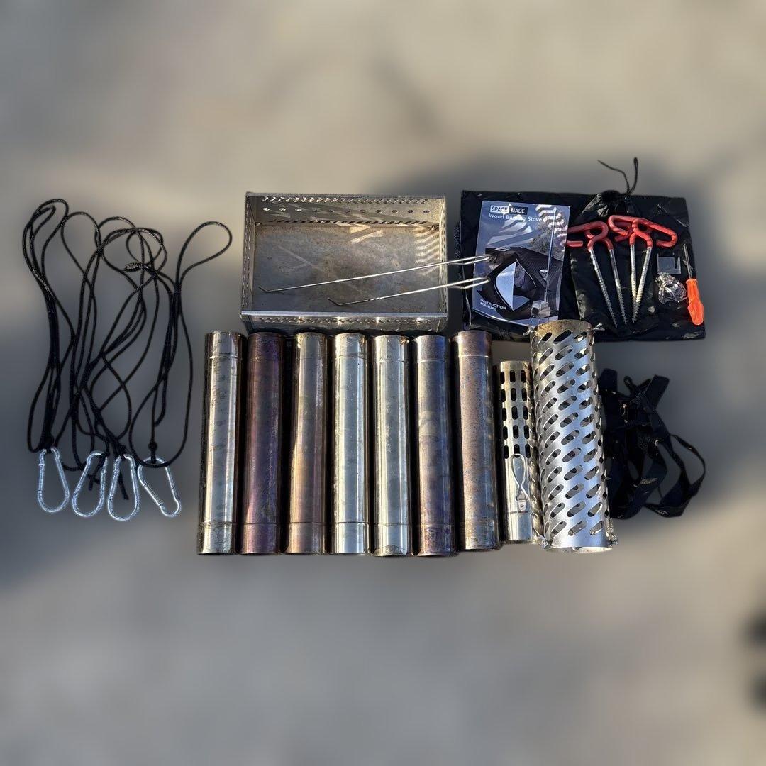 【一回のみ使用】コストコ テントサウナ ストーブ付き 移動式サウナ