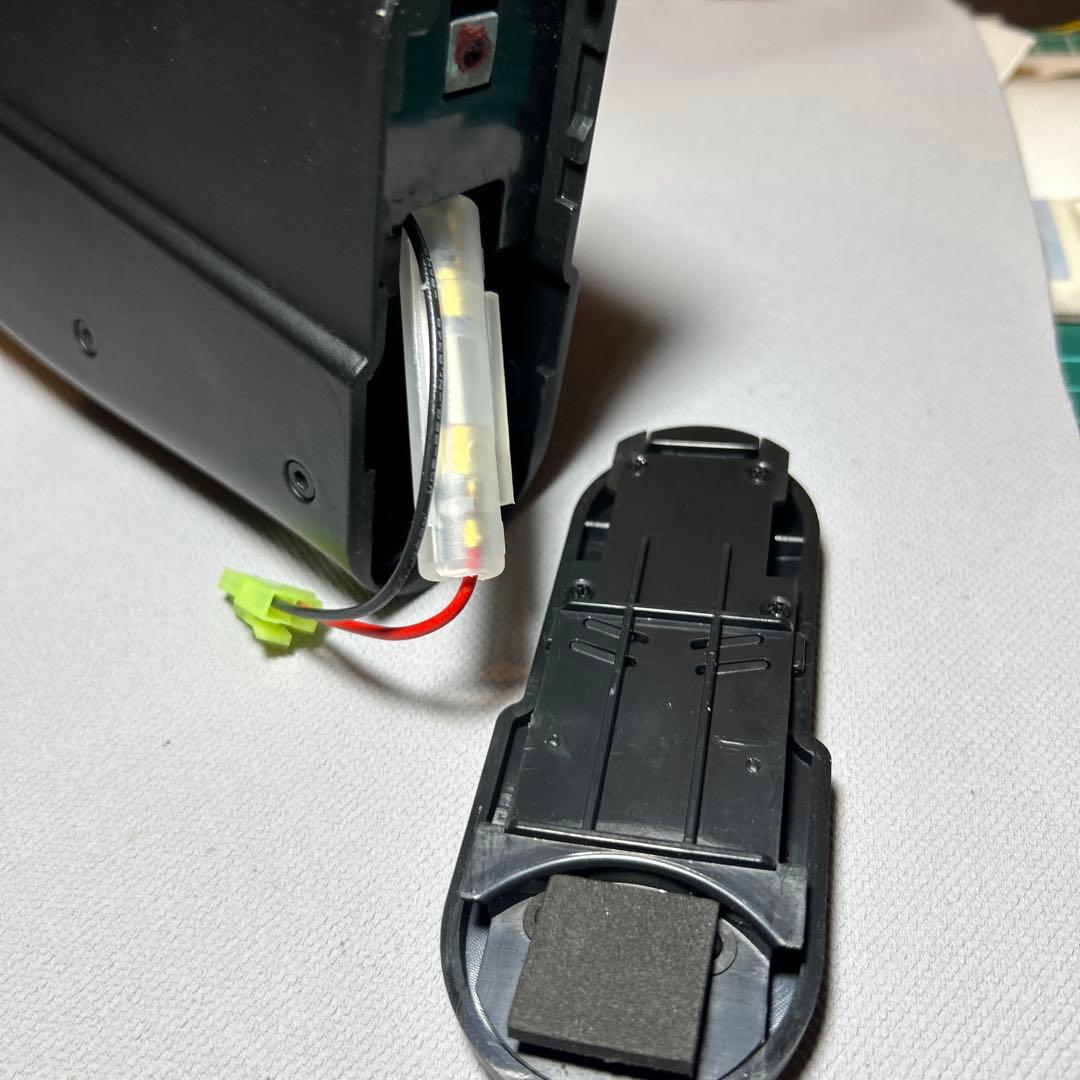 [S&T] P90TR BK 電動ガン スタンド付き。