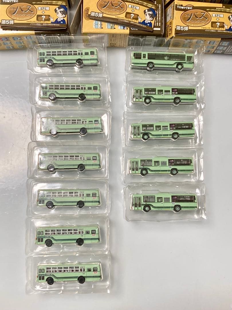 トミーテック THE バス コレクション 第5弾 京都市交通局12台入BOX