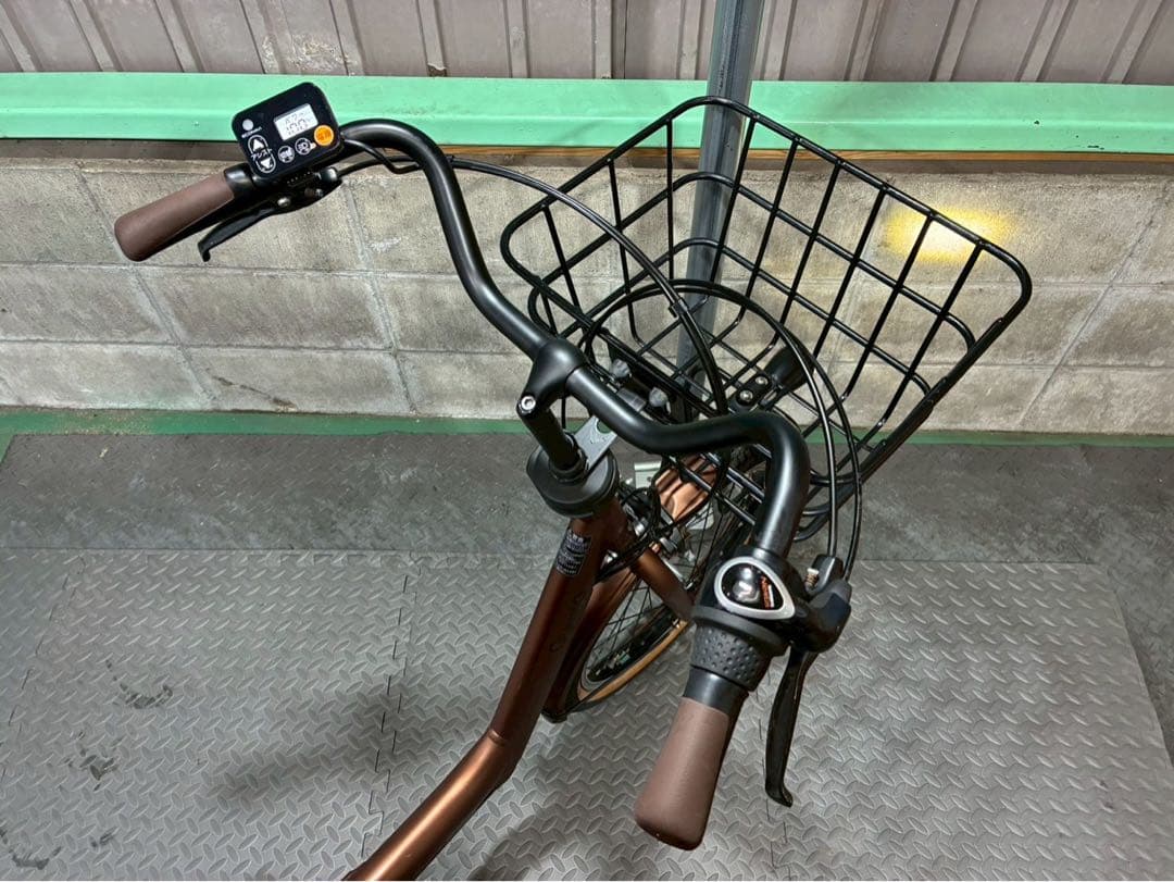 №8625電動自転車　パナソニック ギュット 20インチ✨美品✨希少カラー！