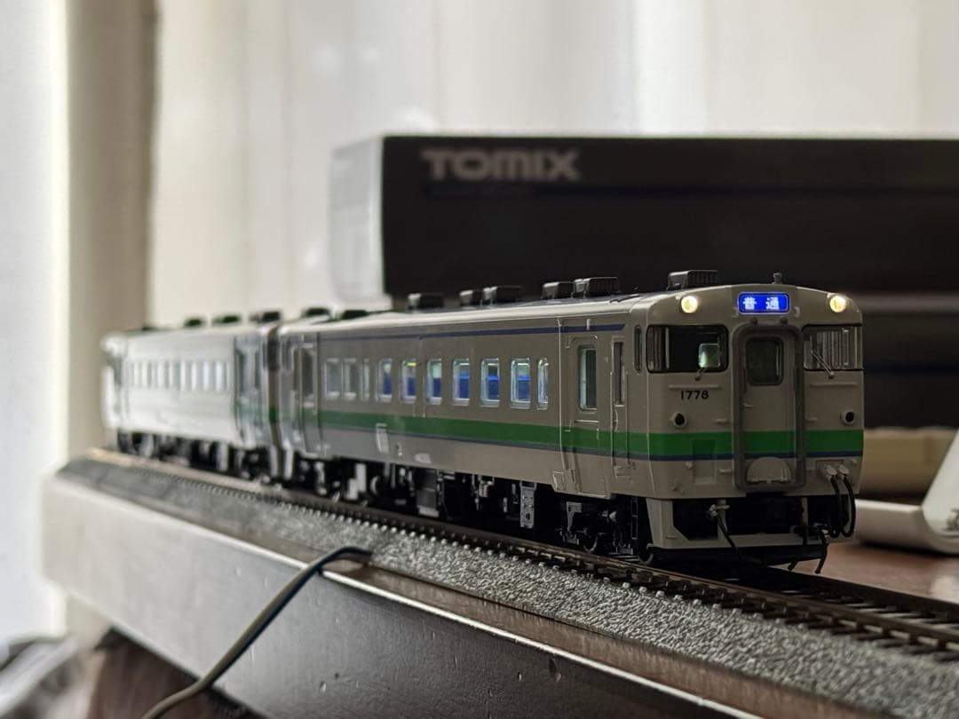 TOMIX キハ40 1700 北海道 HOゲージ 室内灯入り
