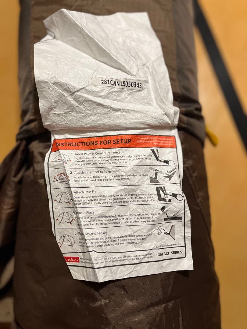 最終値下げ★NEMO ニーモ★ギャラクシーストーム 2P