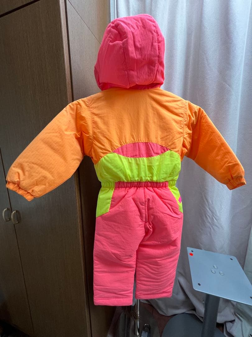 子供用カラフルスキーウェア