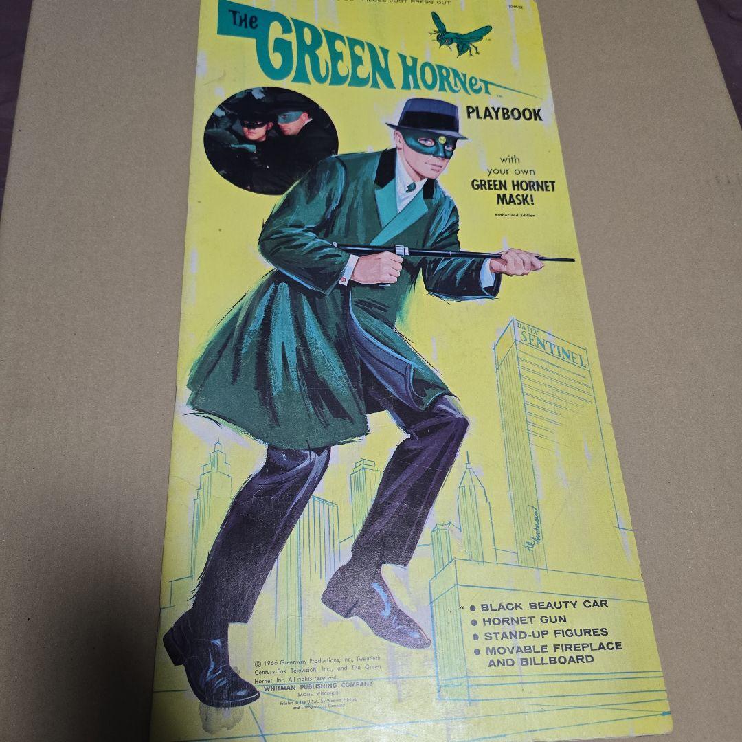 グリーンホーネット トランプ 1966年製と切り取り本の当時物です大特価物です