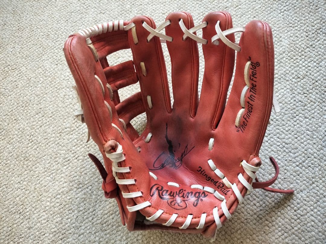 絶版　Rawlings 軟式グローブ 新庄剛志モデル