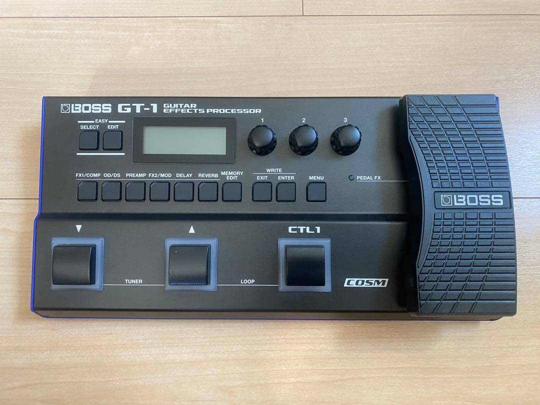 BOSS GT-1ギターエフェクター＋BOSS GT-1の教科書＋ソフトケース
