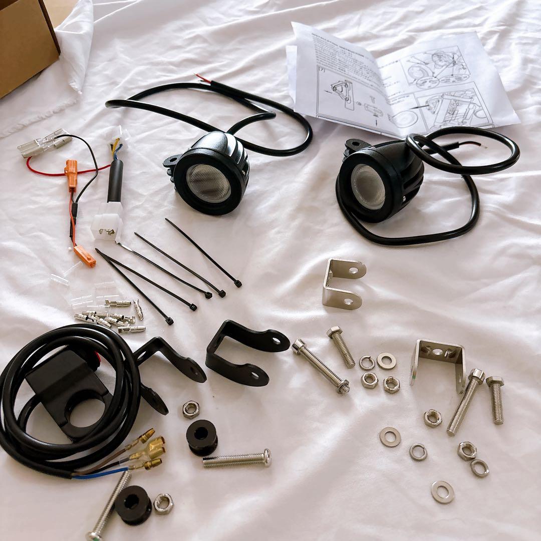 ☆LEDシャトルビームキット CT125ハンターカブ クリア 2灯 ライト