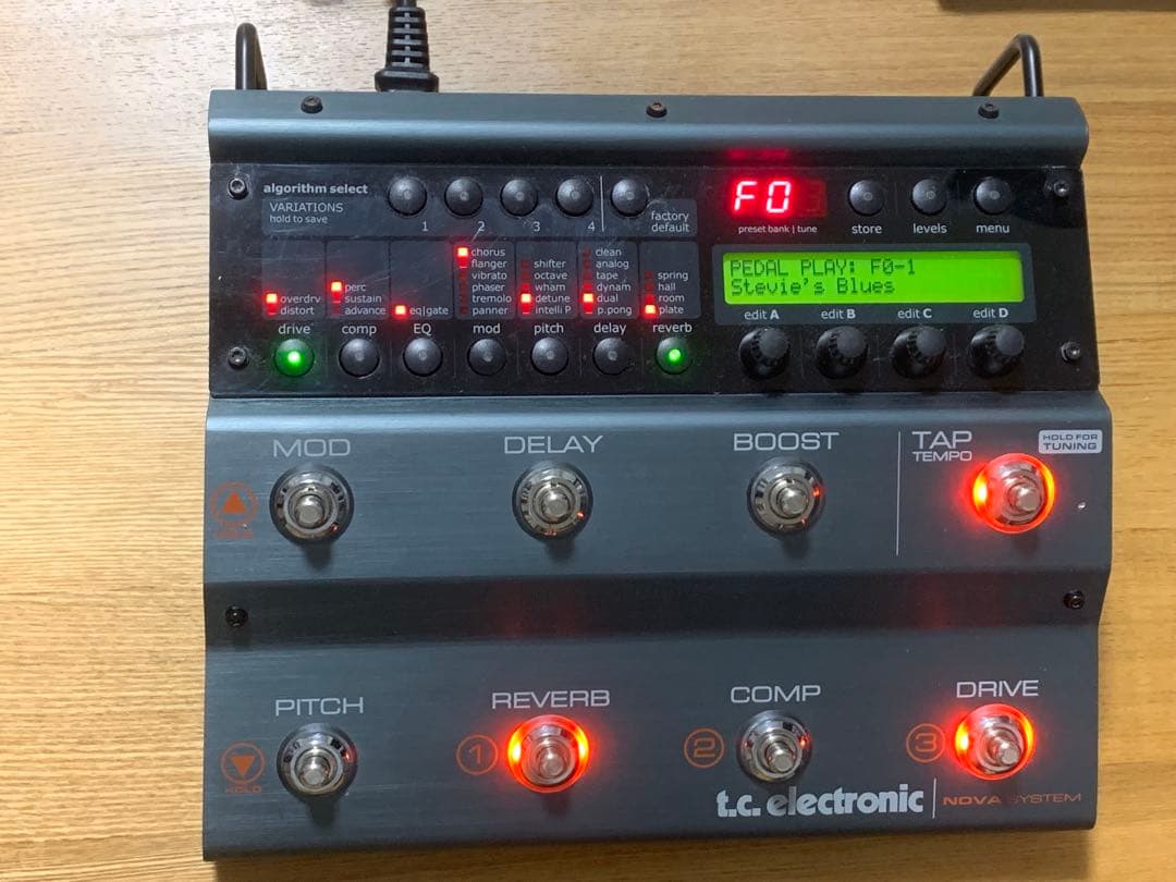 TC ELECTRONIC NOVA SYSTEM ギターエフェクター