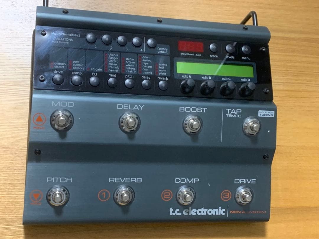 TC ELECTRONIC NOVA SYSTEM ギターエフェクター