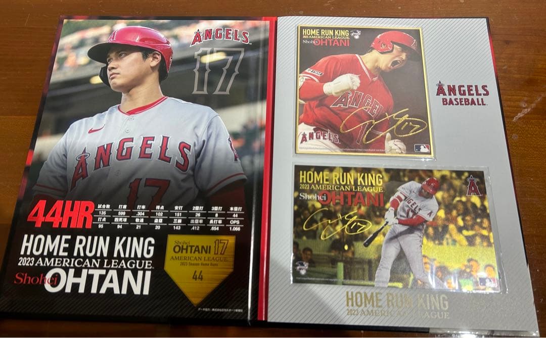 大谷翔平プレミアムフレームセット 2023ホームラン王獲得記念 エンジェルス