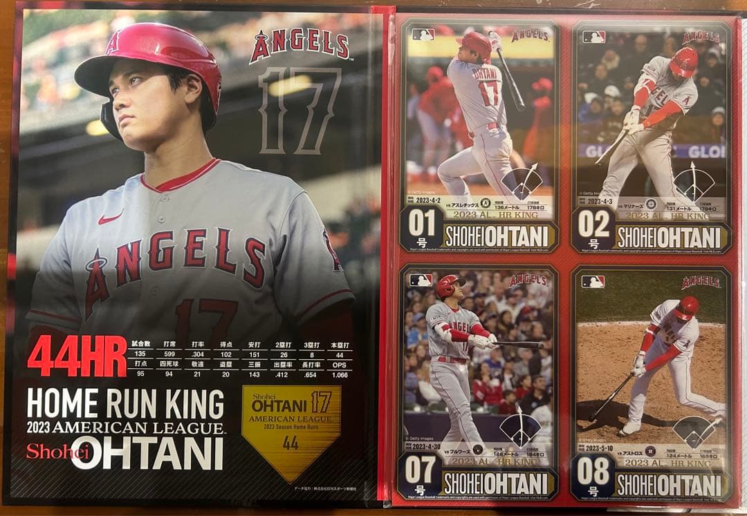 大谷翔平プレミアムフレームセット 2023ホームラン王獲得記念 エンジェルス