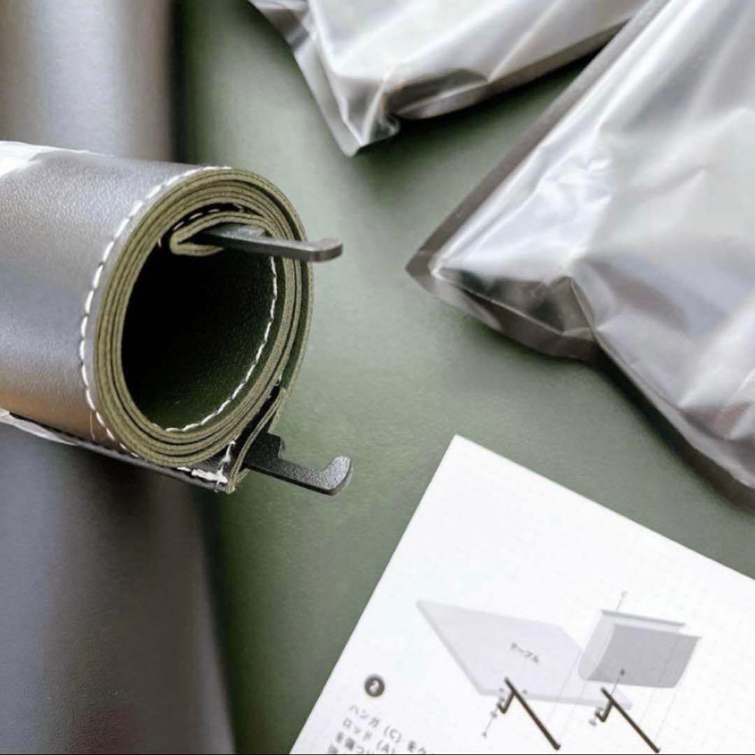 A4サイズ 吊り下げ式 書類 オーガナイザー 収納 仕分け ブラック デスク収納