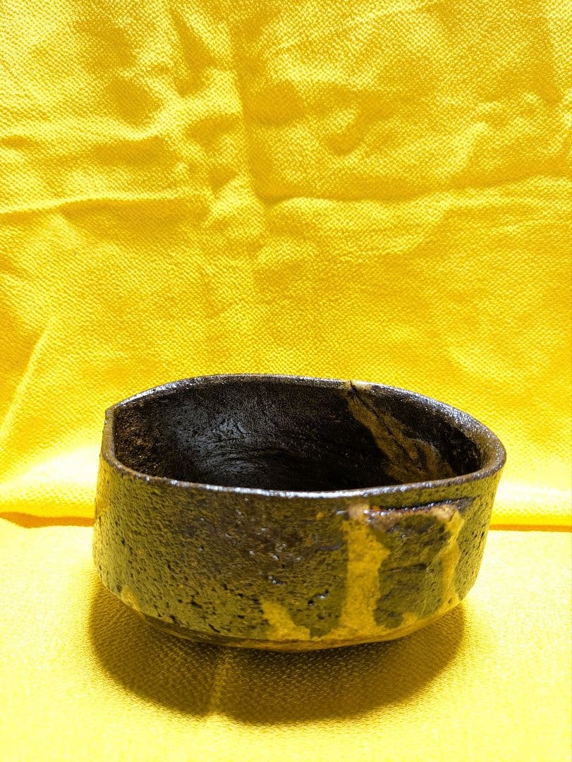 茶道茶碗、建水、石彫建水、世界で一つの建水、倉田辰彦作、日本製