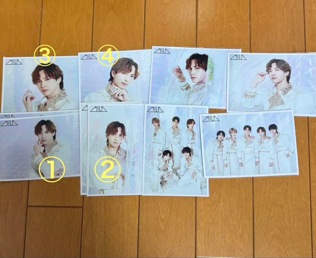 M!LK 生写真セット 33杯目