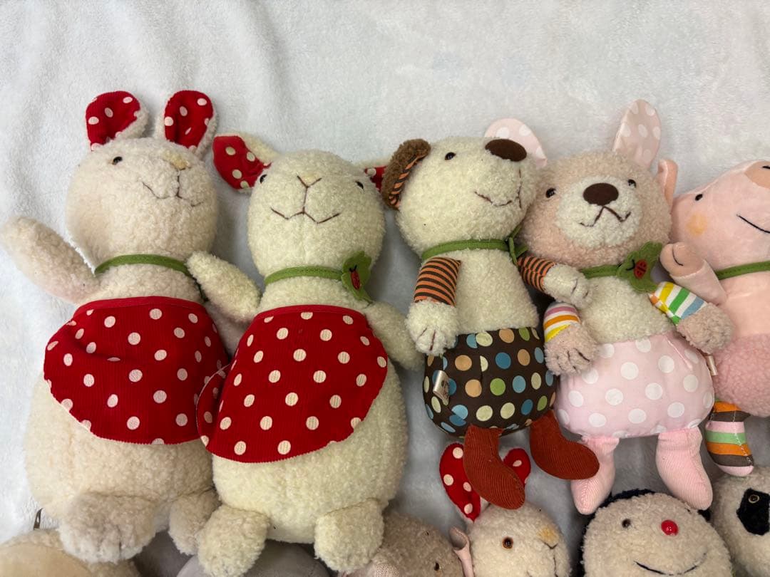 good luck 童心　ぬいぐるみ　大小合わせて４５体まとめ売り　used