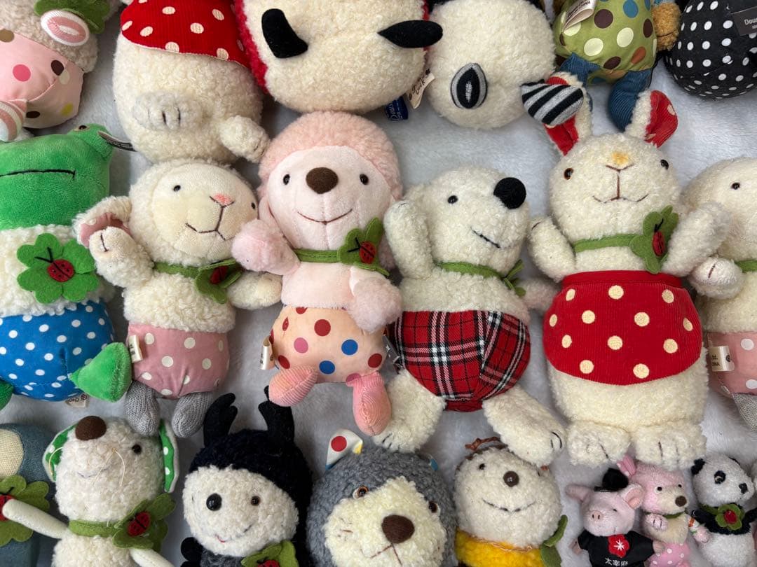 good luck 童心　ぬいぐるみ　大小合わせて４５体まとめ売り　used