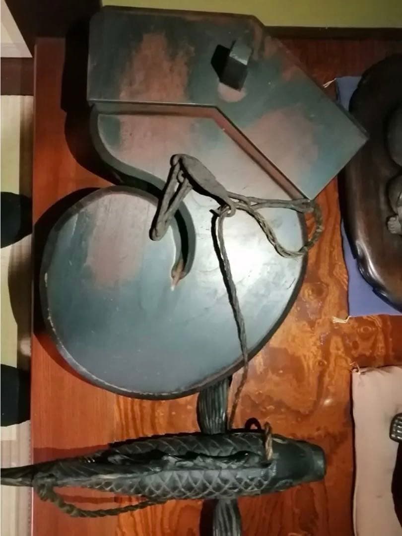 自在鉤、鯉自在鉤【100年前の自在鉤】