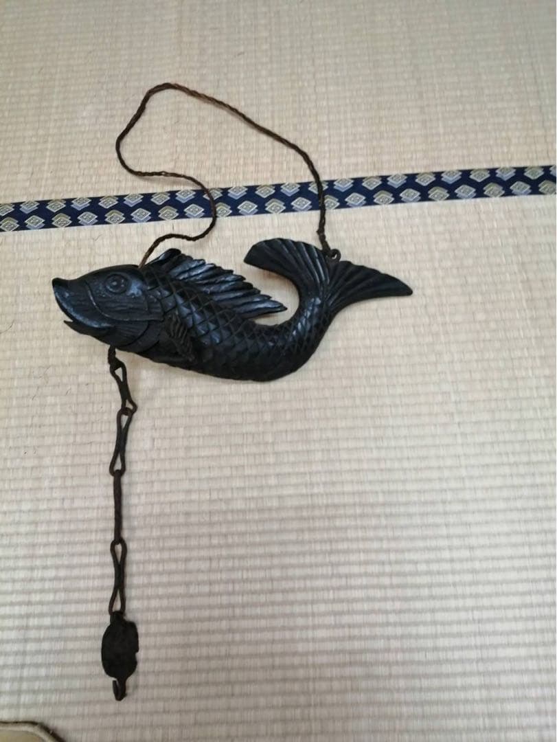 自在鉤、鯉自在鉤【100年前の自在鉤】