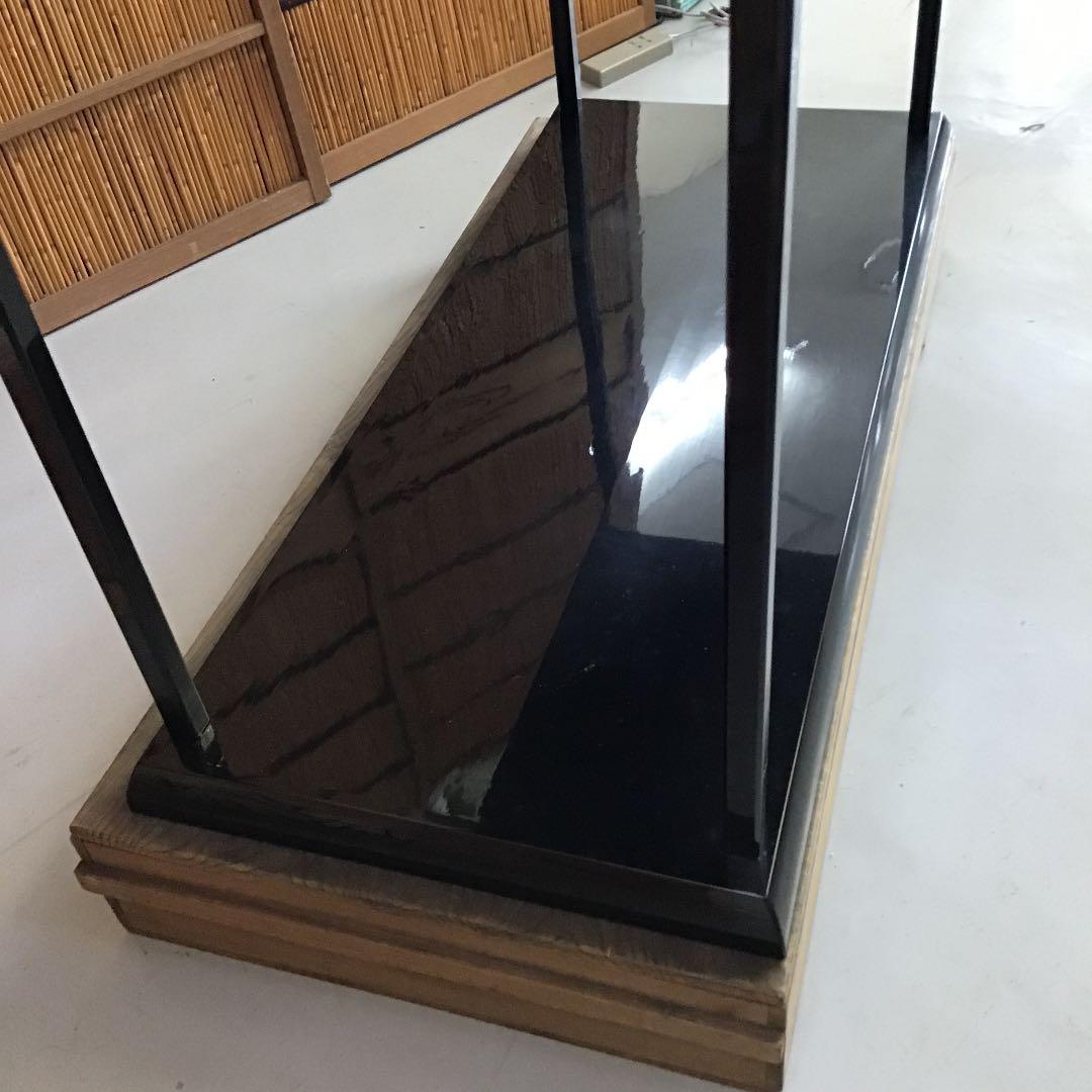 骨董品 茶道具 台子　輪島塗 能修 台子 共箱　 S1925TN