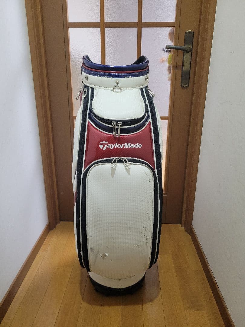 TaylorMade ツアーバック キャディバッグ トリコロール おまけ付き