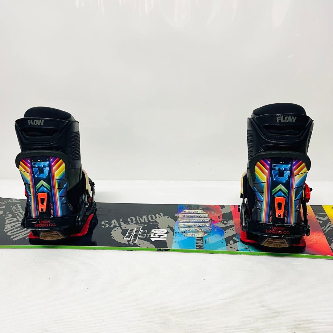 サロモン　ユニオン　スノボ3点セット　スノーボード　キャンバー　SALOMON