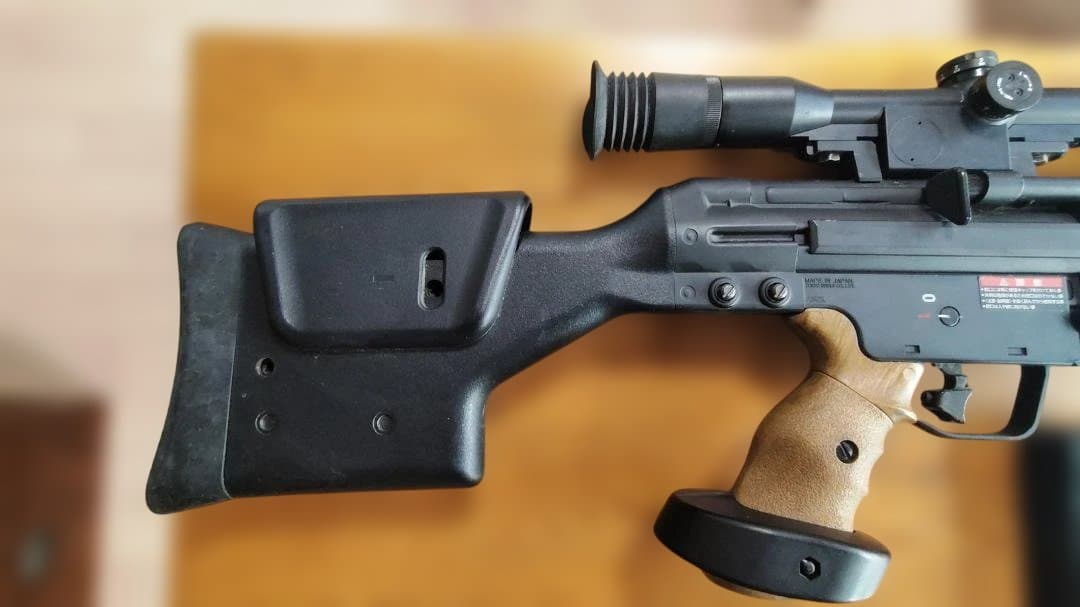 電動ガン　PSG-1　スナイパーライフル 可動式バイポッド付き　マガジン2個