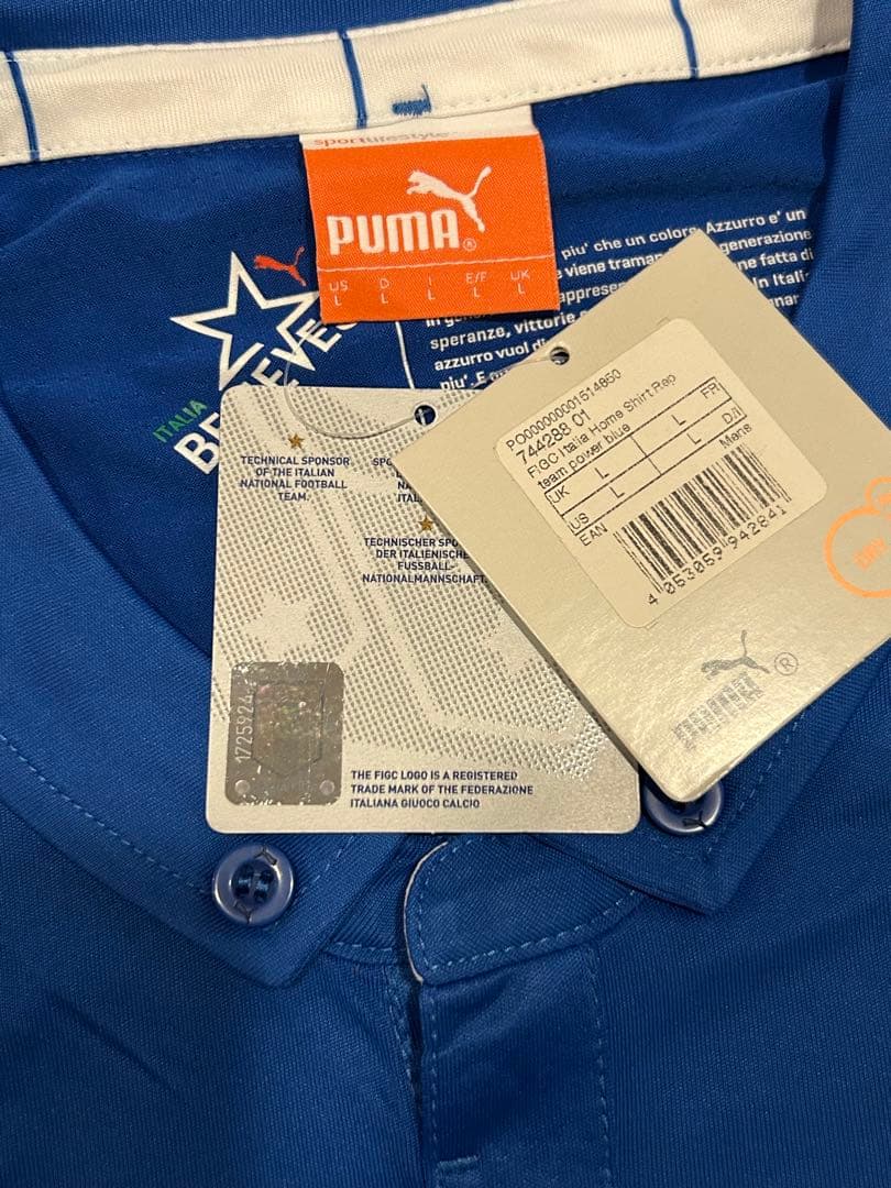 正規品 新品 イタリア代表 14/15 ベルナルデスキ Lサイズ サイン入