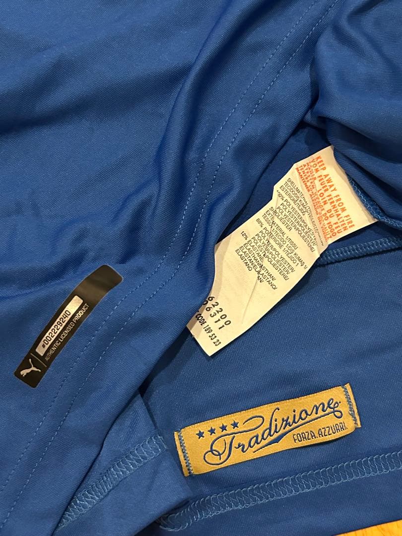 正規品 新品 イタリア代表 14/15 ベルナルデスキ Lサイズ サイン入